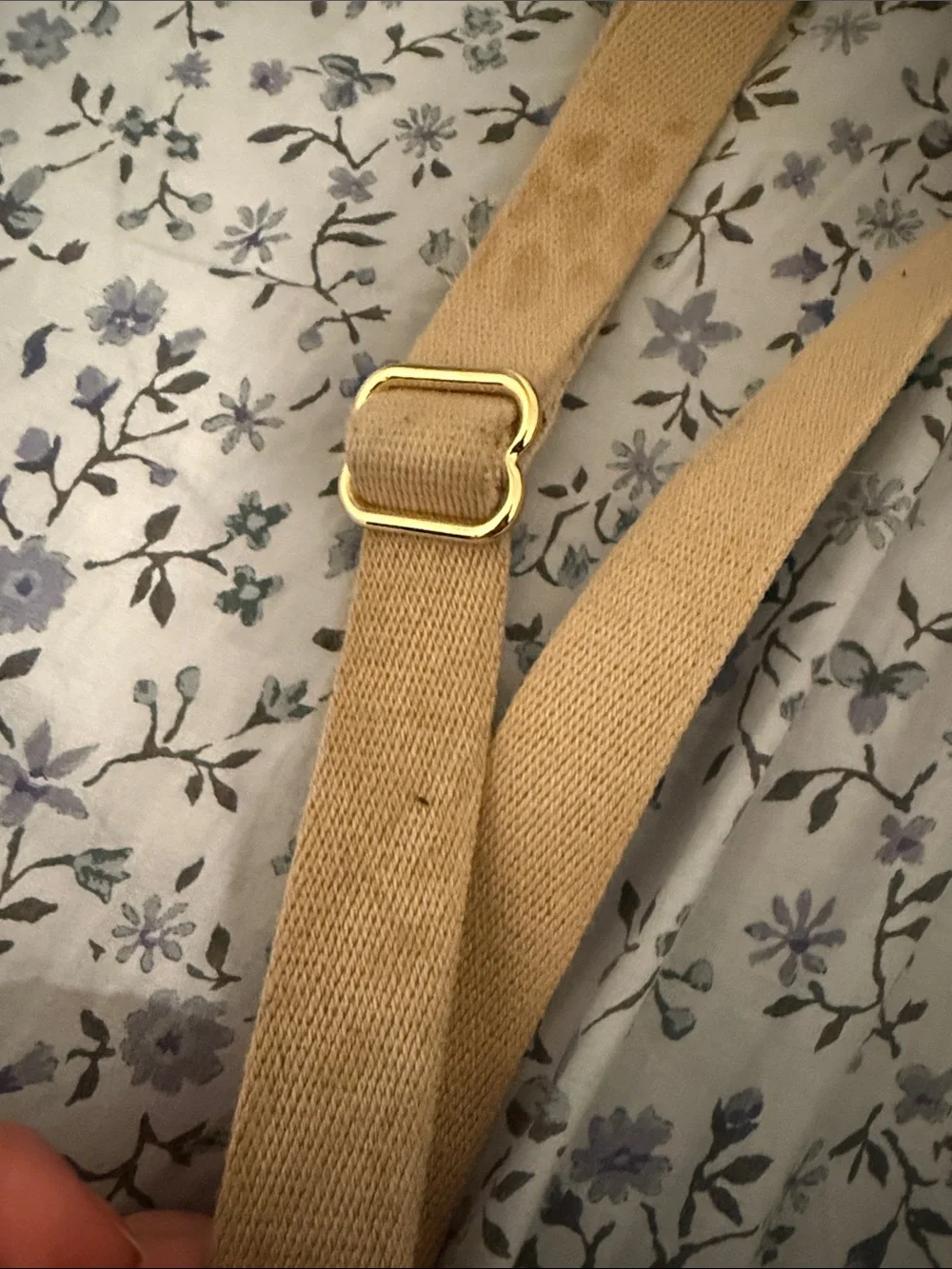 Michael Kors Dark Brown monogram messenger
